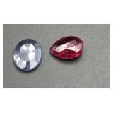 Pink & Blue Gemstone