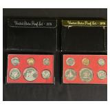 United States Proof Set 1978-1976