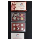 United States Mint Silver Proof Set 2005