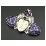 Stealing Silver Sajen Brooch