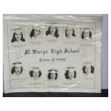 St Maryï¿½s Graduating Class 1946