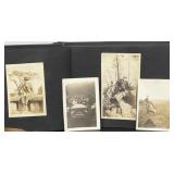 Vintage B&W Photograph Album 30 + Photos