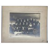 Vintage B&W Photograph on Card