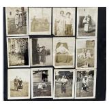 2 Sheets of Vintage B&W Photographs