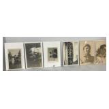 12 Vintage B&W Photographs & Postcards