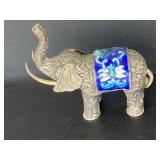 Metal Elephant Figurine Unique