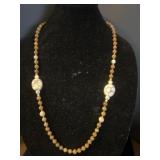 Beautiful Jasper Beaded Necklace Vintage