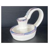 Handmade Taper Holder, Wales UK Ceramic