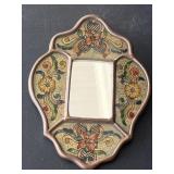 Robert M Weiss Hand Painted Mirror, Peru