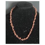 Vintage Brown Stone Necklace