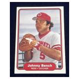 Vintage Baseball Card - Johnny Bench
