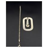 Silver jewelry