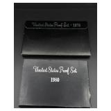 United States proof set 1980-1976