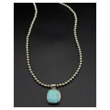 Silver necklace
