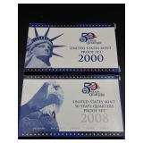 United States Proof Set 2000-2008