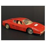 Vintage toy red Ferrari