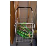 FOLDING SHOPPING CART, WATER HOSE