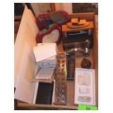 ASST. FRAMES, APPLE EAR BUDS, CASIO BIOLATOR, ETC