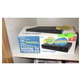 DIGITAL TV CONVERTER BOX- APPEARS UNUSED