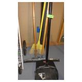 DUST PAN, BROOM, SQUEEGIE & MOP HANDLE
