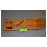 AUSTRIAN SWORDMAKERS CARVING SET IN BOX