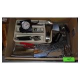 ASST. KITCHEN UTENSILS- HAND MIXER, CHEESE SLICER>