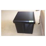 FOLDING STORAGE BOX SEAT 15 x 15 x 15