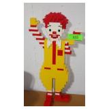 LEGO RONALD McDONALD (MISSING HAND?)  18"