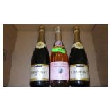 **NO SHIPPING** 2 BOTTLES OF CHAMPAGNE & 1>>>>