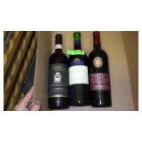 **NO SHIPPING** 3 BOTTLES- ASST. WINE 750ML