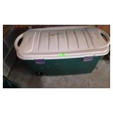 WATER HOSE IN STORAGE CONTAINER