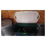 WATER HOSES & NOZZLES IN STORAGE CONTAINER