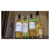 **NO SHIPPING** 4 BOTTLES ASST. WINE 750ML