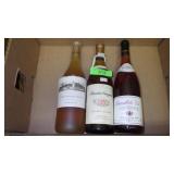 **NO SHIPPING** 3 BOTTLES ASST. WINE 750ML