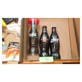 (2) 1996 McDONALDS COKE BOTTLES, 1995 ATLANTA>