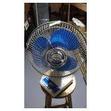 GALAXY OSCILLATING FAN- TURNS ON