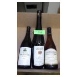 **NO SHIPPING** 3 BOTTLES ASST. WINE 750ML