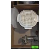 MEAT GRINDER, MICROWAVE STEAMER / COOKER