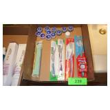 NIP TOOTHBRUSHES, NTAL FLOSS & STIMULATOR