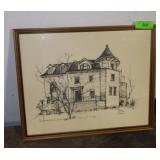 VINTAGE SIGNED J. PARENTI RONALD McDONALD HOUSE>>>