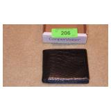 COWHIDE & ALLIGATOR WALLET