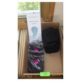 REFLEXOLOGY INSOLES (1 PR.), MEDI SOCKS (4 NEW)