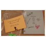 SIGNED "MOONSTRUCK" SCRIPT- CHER, NICOLAS CAGE >>>
