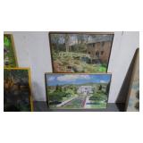 2 FRAMED PUZZLES (19 x 14 & 24 x 16)