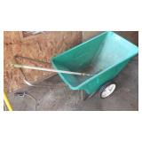 WHEEL BARROW, TELESCOPING DUSTER