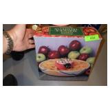 HARVEST CERAMIC CHIP & DIP SET