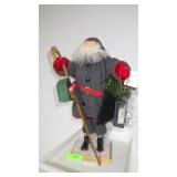 SIGNED DONNA LALATO CHRISTMAS TRAVELER SANTA >>>>>