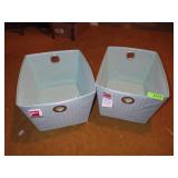 2 CANVAS TOTES
