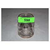 VINTAGE BOWMAN DAIRY COTTAGE CHEESE JAR (1/2 PINT)