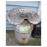 VINTAGE MILK CAN W/ SEAT